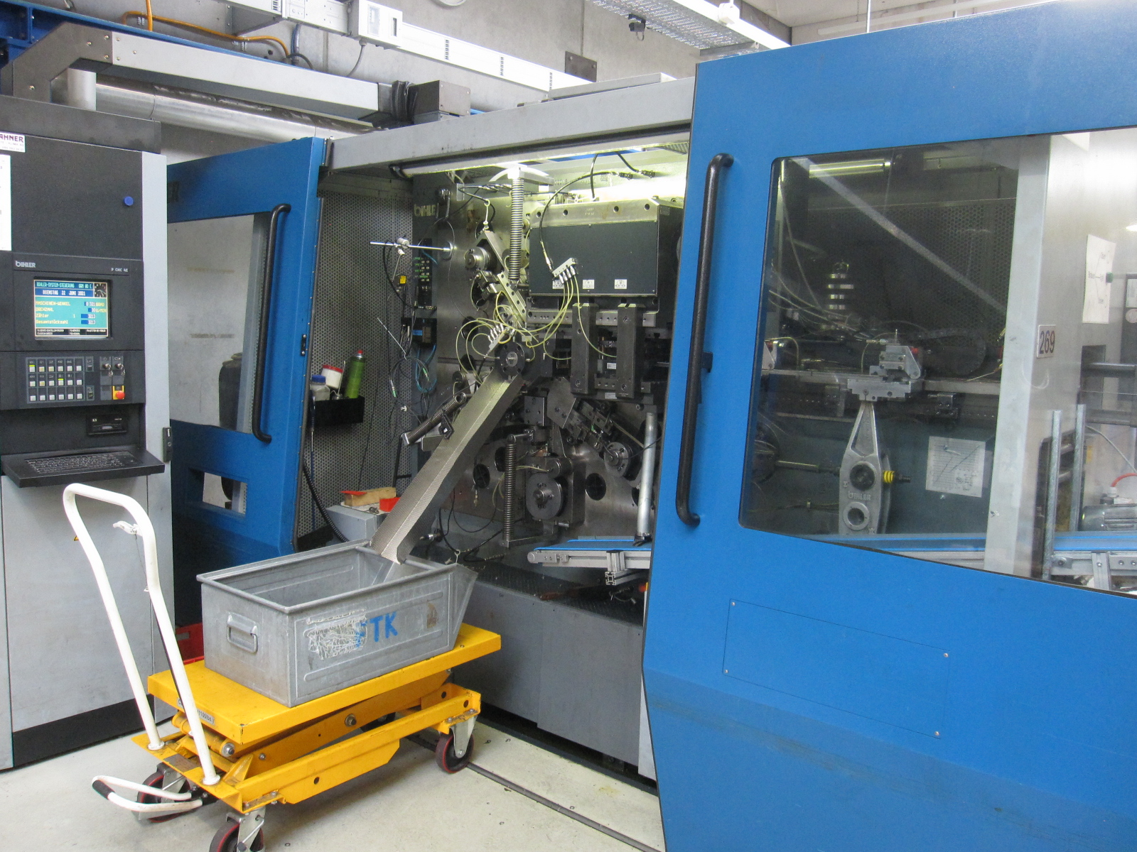 Federproduktion aus Flachmaterial