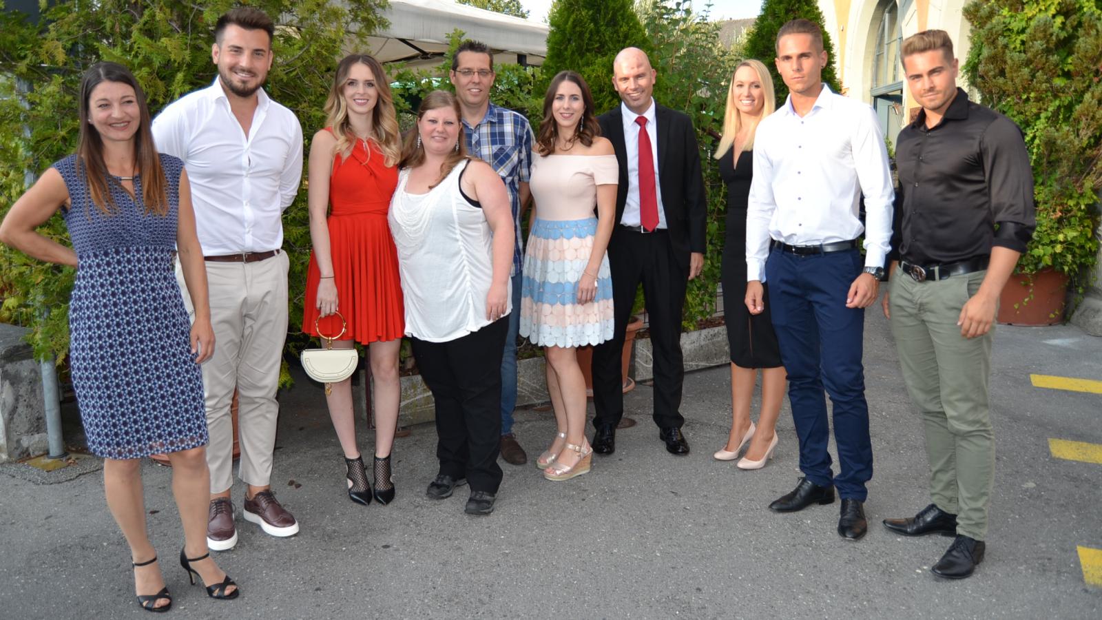 Diplomfeier HFW 15 10.08.2018 in der bottega, Rapperswil Diplomfeier Höhere Fachschule Wirtschaft