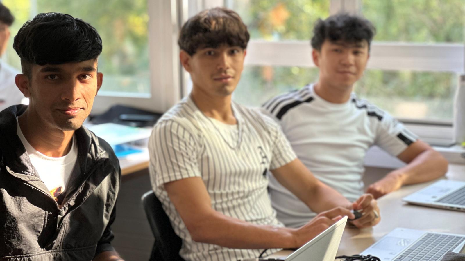 Lernende der Integrationsklasse
