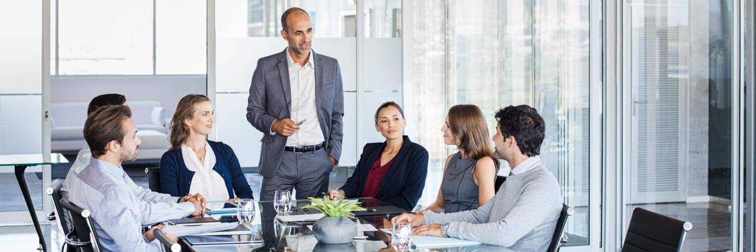Werde zum Profi im Marketingbereich! Teamsitzung Führung