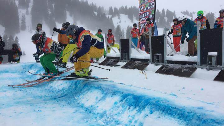 Start zum Skicross