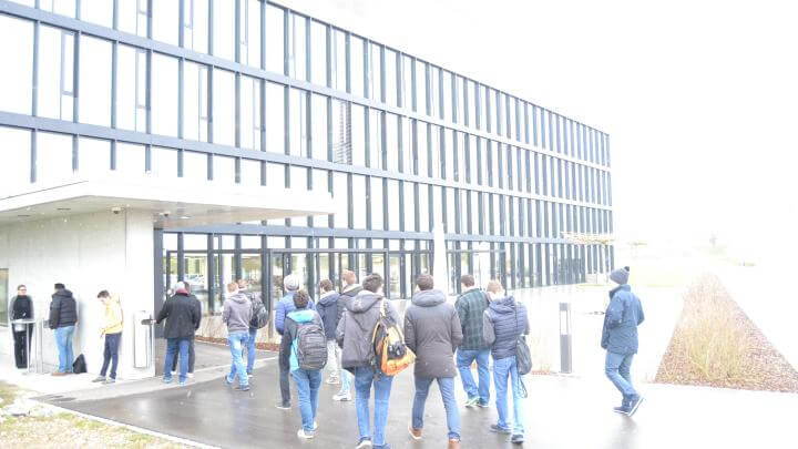 Der Eingang des AKW Leibstaadt