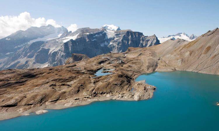 Energieversorgung der Zukunft? Früher der Muttsee - heute der Stausee Linth Limmern