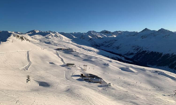 Skilager des BWZ in Davos