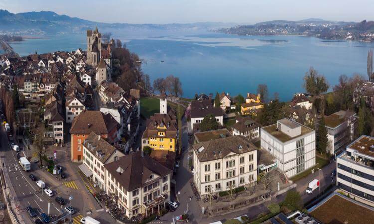 BWZ Rapperswil-Jona Luftbild